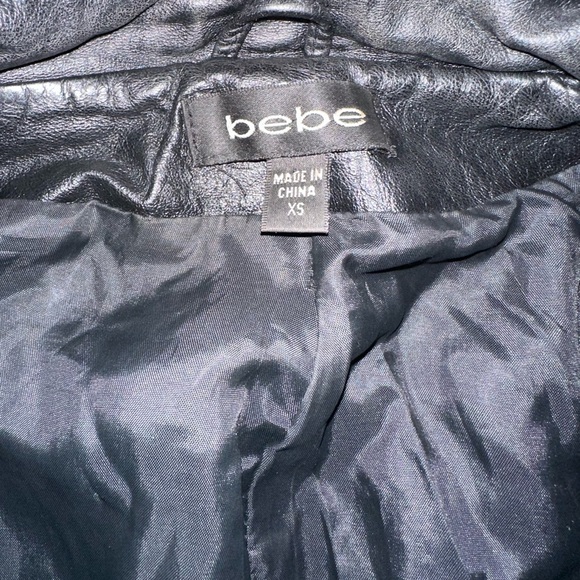 Bebe motorcycle Leather jacket - Picture 9 of 13